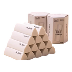 得力【全网低价】得力（deli）纽赛集屑三角橡皮擦小学生专用擦字成线擦拭成条干净不留痕2B儿童素描 【真集屑三角橡皮】6个一盒装