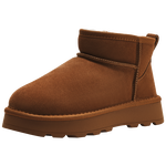 热风(Hotwind)加绒加厚雪地靴女冬季女鞋舒适保暖棉鞋时尚休闲靴