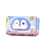 德佑婴童湿厕纸80抽1包体验婴儿红屁屁护臀专用洁厕湿巾纸0敏母婴通用