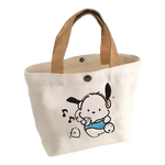 【京东物流】升级版加大加厚帆布包女包便携帆布手提包便当包 三只小熊（带按扣）活动