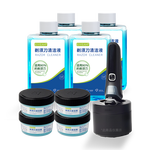 斯程适配飞利浦剃须刀清洁液替换装适用S7系/S8系/S9系高端系列刮胡刀 S7731/8050/9936通用清洗液CC13 品质|蜂巢系列专用清洗液4瓶+4瓶补充液