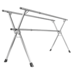 佳帮手晾衣架落地 阳台专用移动衣架折叠晾晒架不锈钢伸缩室内外晒被架