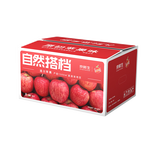 京鲜生 陕西洛川红富士苹果 净重5斤75-80mm单果170g+新鲜水果源头直发 