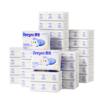 德佑婴儿云柔巾保湿纸巾乳霜纸100抽30包婴儿纸巾抽纸