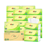 心相印抽纸 面巾纸 茶语丝享 3层120抽*24包真M码 纸巾（整箱销售）