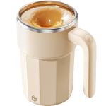 京东京造 小旋风搅拌杯电动 自动咖啡杯type-c充电【316不锈钢】400ml