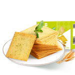 良品铺子酥脆薄饼海苔味早餐饼干儿童零食休闲零食食品年货小吃小零食300g