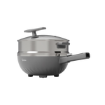 美的（Midea）电炒锅5.5升不粘锅一体插电多功能铁锅蒸锅电煮锅火锅家用多用途锅炒菜锅上蒸下煮电热锅国家补贴 5.5L 大容量304蜂窝晶盾【行业爆款】