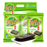 美好时光海苔 岩烧口味装儿童零食即食紫菜拌饭海苔片六一儿童节礼物 【岩烧海苔】 2g*8袋