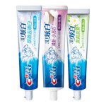 佳洁士香氛锁白牙膏美白去黄去渍防渍含氟防蛀清新口气亮白家庭家用囤货 小苏打170g+双效170g+茉莉120g