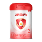 贝因美爱加较大婴儿配方奶粉2段6-12个月 含乳铁蛋白+HMO+OPN 2段 800g 1罐