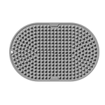 Keep液态软硅胶指压板食品级超慢跑垫减肥足底按摩脚踩穴位趾压板-灰