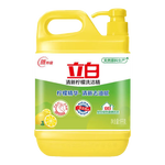 立白柠檬洗洁精食品用洗涤剂级家用实惠装大桶不伤手清新去油腻 2斤性价比【1瓶带海绵】
