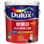 多乐士（Dulux）家丽安专业净味120二合一A8666N防霉抗碱内墙面漆18L【白漆】