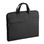 得力（deli）【超级爆款】公文包加厚立体办公手提袋会议包事务包文件包商务拉链袋电脑包男大容量黑色BG666