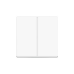 小米智能无线开关（双开）米家无线双控面板 遥控开关 免布线