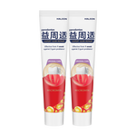 益周适强韧护龈牙膏110g*2 去除牙菌斑 67%矿盐配方强健牙釉质