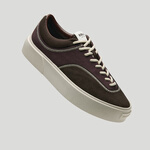 EQLZ义阔FAULT 22 低帮反硫化男款休闲错版鞋情侣运动板鞋无中生有 酒红 35