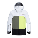 诺诗兰【飓风】GTX 3L冲锋衣专业户外男女防水防风徒步越野登山外套 阳橙色 160