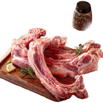 鲜京采黑猪厚前排条 净重4斤  猪前排条免切 黑猪肉 源头直发