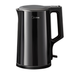美的（Midea）1.7升电热水壶家用大容量快速烧水壶 双层防烫热水壶保温壶 304无缝内胆自动断电 1.7L 【1800W速热】SHJ1720