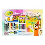 绘儿乐儿童绘画礼盒套装蜡笔水彩笔美术画画工具小女孩儿实用生日礼物 55支笔+36张纸+10配件