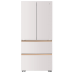 海尔（Haier）冰箱麦浪510升超薄零嵌入式60cm内法式多门四开门一级能效变频家用家电大容量全空间保鲜国家补贴 510L+594mm超薄零嵌+EPP超净+干湿分储