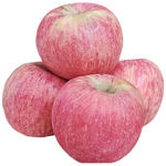 京鲜生 陕西洛川红富士苹果净重5斤 单果80-85mm 源头直发
