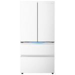 美的（Midea）熊墩墩Pro600法式多门四门双系统嵌入式除菌一级能效制冰家用电冰箱国家补贴BCD-600WUFIPZM(E)白
