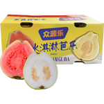 奶油白心红心芭乐 新鲜软糯低卡低热量轻食首先水果 广东双拼芭乐3斤净重2.7斤（红心2粒+白心3-4粒）