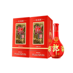 郎酒 红花郎10 酱香型白酒 53度 500ml*2 双瓶装 (包装随机) 年货送礼
