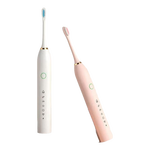 电动牙刷成人软毛护龈牙刷 极简轻奢 IPX7防水家用 【黑色】充电式便携电动牙刷