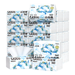 云朵季加厚抽纸大包医护级纸巾餐巾纸卫生纸优等品质面巾纸 5层 360张*24包