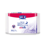 露安适（Lelch）日夜柔护婴儿安心裤XXL码5片（夜用）