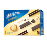 奥利奥（Oreo）双心脆威化饼干 香草味 192g 办公室休闲零食早餐 下午茶16条装