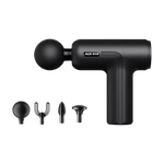 奥克斯（AUX）筋膜枪按摩器颈膜枪肩颈椎按摩仪肌肉放松神器按摩枪专业健身按摩锤生日礼物送礼送男女友高档实用 【14kg大推力】暗夜黑+6档调节
