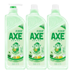 AXE斧头牌金骏青梅洗洁精4倍去农残6大零添加家用餐具1.01kg*3瓶