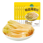 吉香居轻盐榨菜丝莴笋丁61.8g*5袋减盐莴笋脆笋榨菜煲汤佐餐清淡下饭菜 轻盐榨菜丝61.8g*5袋