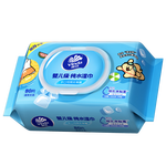 维达（Vinda）【张凌赫推荐】超净化纯水湿巾80片*单包 线条小狗联名 学生出行