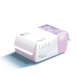 恪本绵柔巾 加厚加大珍珠纹干湿两用婴童成人通用洗脸巾 1包*50抽（20*15cm）