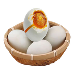 高邮特产咸鸭蛋红心流油下饭配粥新鲜即食裸咸鸭蛋非真空包装 50-60g[裸蛋  非真空包装] 18枚