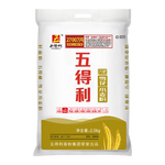 五得利面粉八星雪花小麦粉中筋白面馒头饺子面条包子食材企业团购优选 2.5kg（5斤面粉）