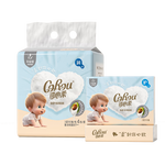 可心柔婴童乳霜纸3层90抽4包新生儿乳木果保湿柔纸巾