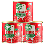 屯河新疆内蒙番茄酱意面酱0添加剂0脂肪炒菜调味儿童宝宝西红柿酱 198g*3罐【组合实惠购】