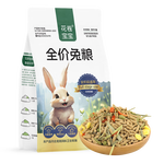 花卷宝宝兔粮饲料5斤荷兰猪幼兔粮垂耳兔粮食成兔宠物通用抗球虫兔子食物 5斤