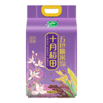 十月稻田 五色糙米2.5kg 东北杂粮糙米饭 黑米 红米 燕麦米 小麦仁 糙米 1袋