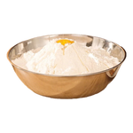 【不锈钢】和面盆厨房烘焙家用火锅盆洗菜打蛋汤锅盆醒面盆料理盆 34cm【热卖款】不锈钢和面盆