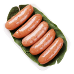 火山石烤肠地道肠肉肠脆皮香肠食材美味小热狗肠速食早餐冷冻食品 火山石地道烤肠原味10根*4袋