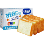 小鹿蓝蓝厚切吐司面包黄油吐司片宝宝零食3-6岁早餐独立包装吐司 【早餐爆款】DHA高钙水牛乳吐司1箱/260g