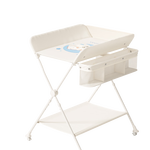 英氏（YEEHOO）尿布台新生婴儿护理台宝宝换衣按摩婴儿床抚触洗澡可折叠移动